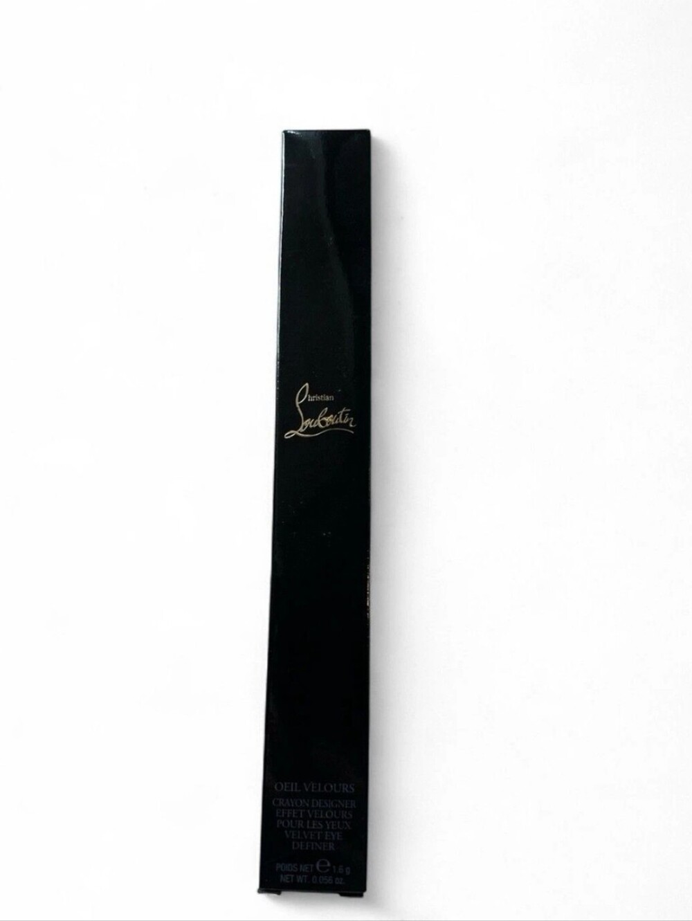 New In Box Christian Louboutin Oeil Velours Velvet Eye Definer HOT CHICK 500